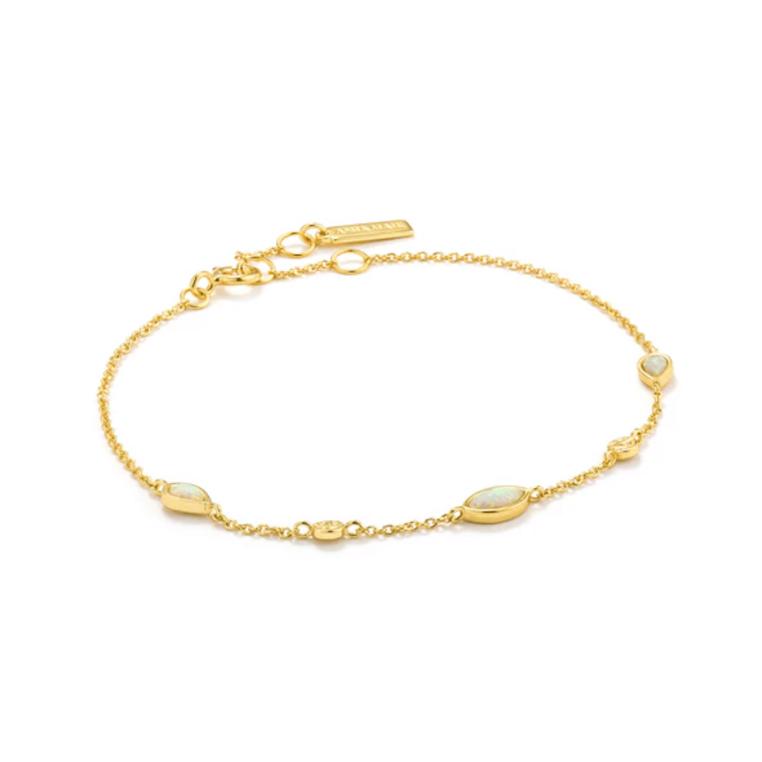 Zoom Kyoto Opal Gold Bracelet