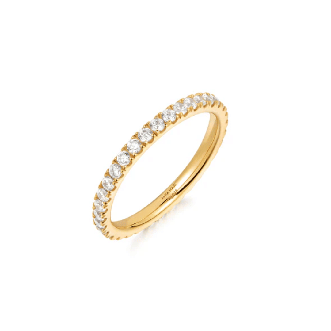 Gold Pavé Ring