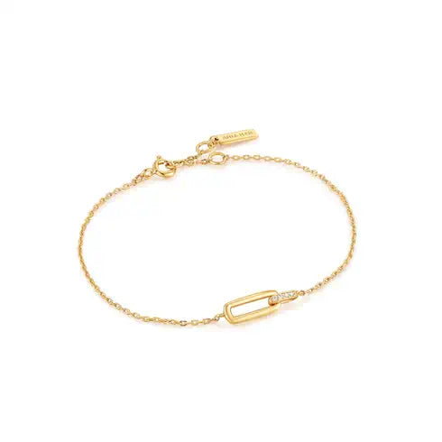 Interlocking Glam Bracelet Gold