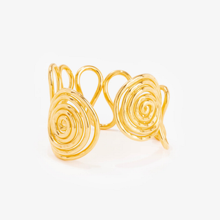 Sculpted Spiral Cuff