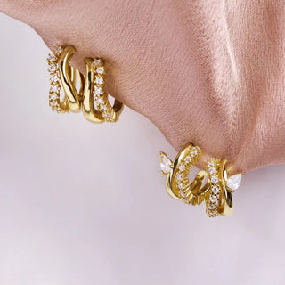 Gold Sparkle Double Huggies