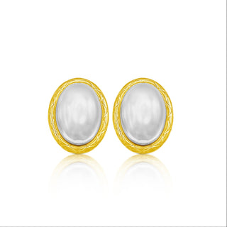 Amélie White Earrings