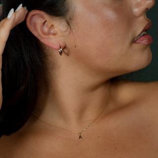 Initial necklace