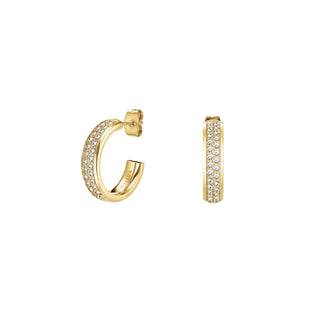 Crystal Hoops
