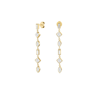 Crystal Pendant Earrings