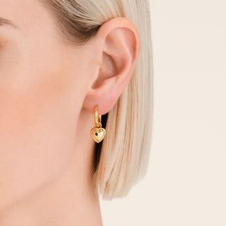 Heart Pendant Earrings