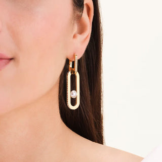 Pearl Pendant Earring