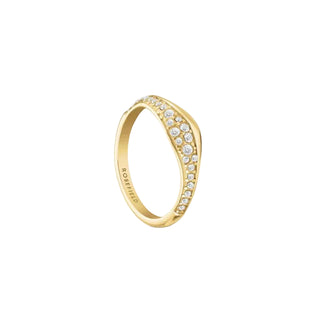 Pave Wave Ring