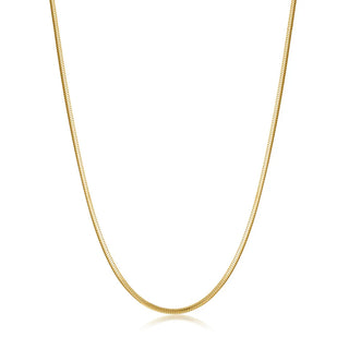 Gold Snake Chain Necklace