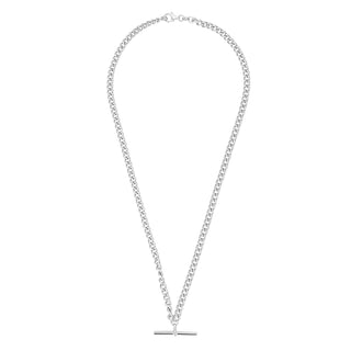Silver T-Bar Necklace