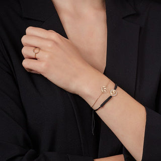 Gold Map of the World Bracelet