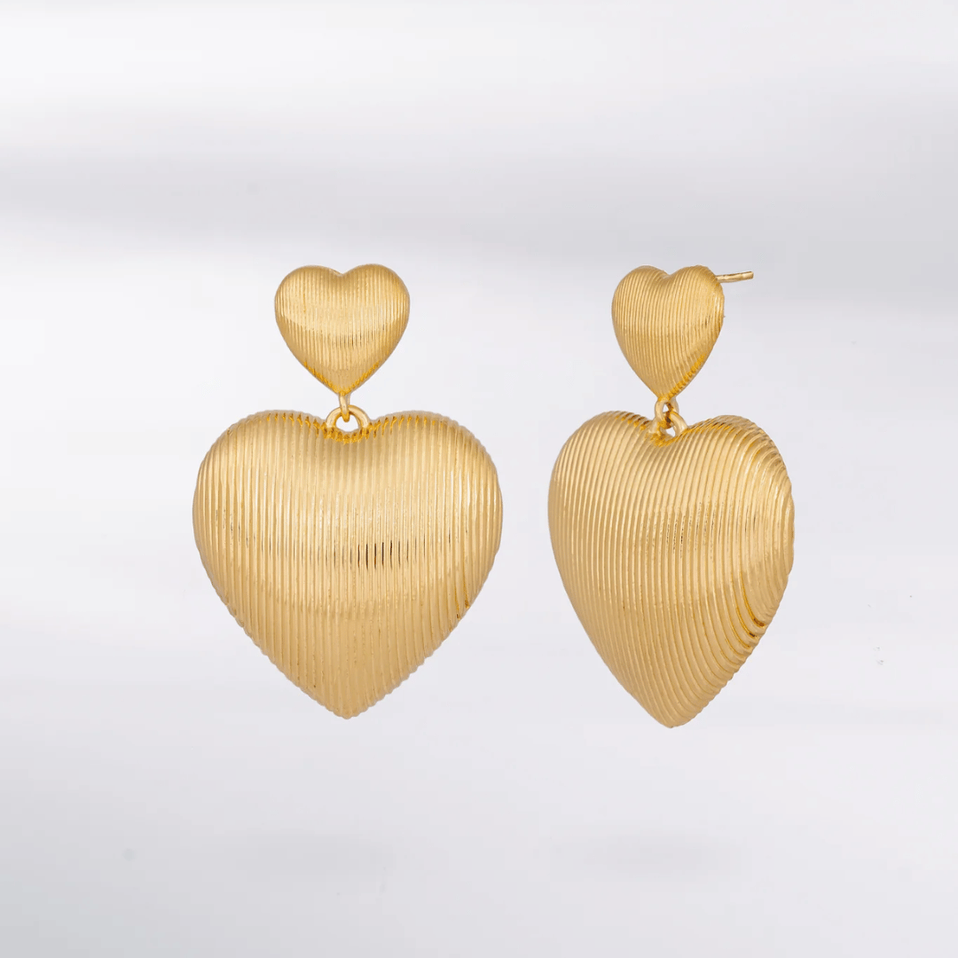 ODL | Heart Drop Earrings