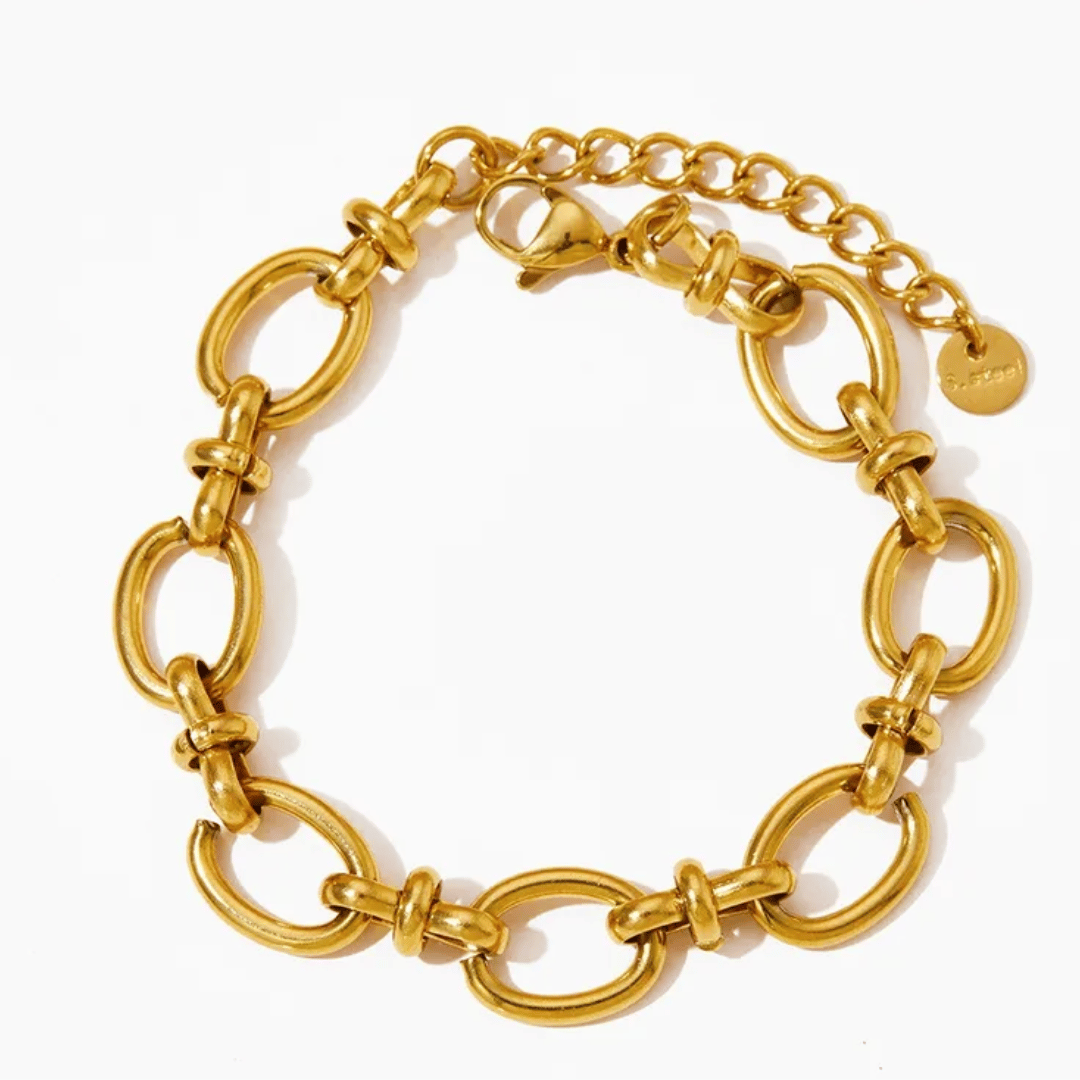 Ór | Gold Chunky Link Bracelet