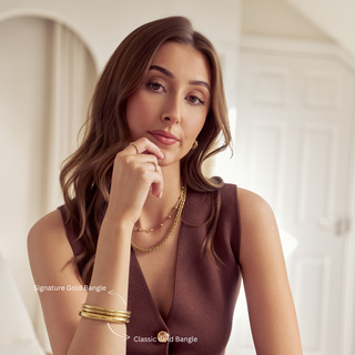 Signature Gold Bangle