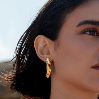 Spiral Statement Earrings