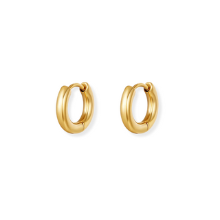 Small Plain Gold Plated Hoop
