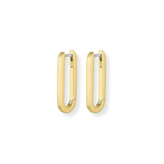 Gorjana gold hoop earrings 