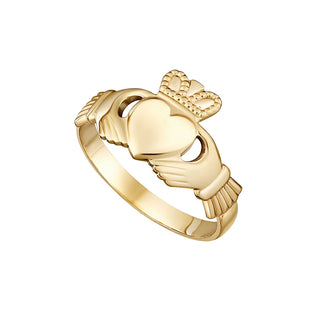 10K Gold Claddagh Ring