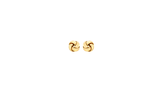 9ct Yellow Gold Knot Stud Earrings