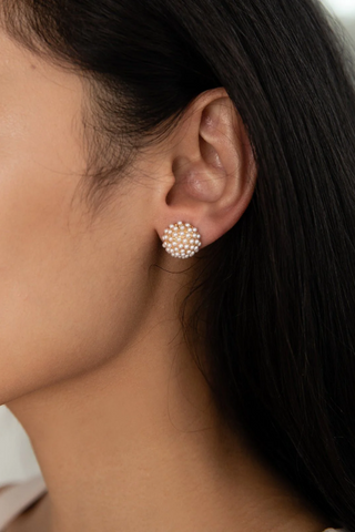 Pearl Pave Studs