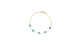 Turquoise Clover Bracelet