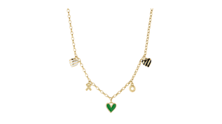 Campbell Heart Charm Necklace