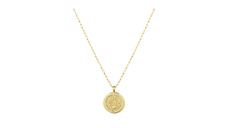 Anchor Coin Necklace