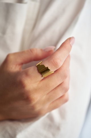 Fáinne Inis Mór Gold Plated