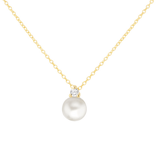 9ct Gold Evelyn Pearl Necklace