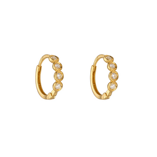 9ct Gold Bubble Huggies