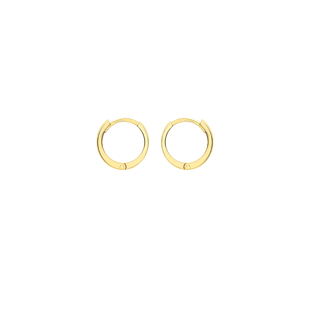 9ct Gold 8mm Huggies