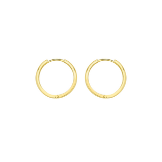 9ct Gold 14mm Huggies