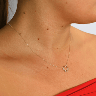 9ct Gold Eternal Loop Necklace