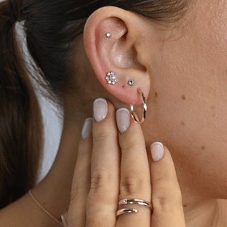 9ct Gold Cadhla Hoops
