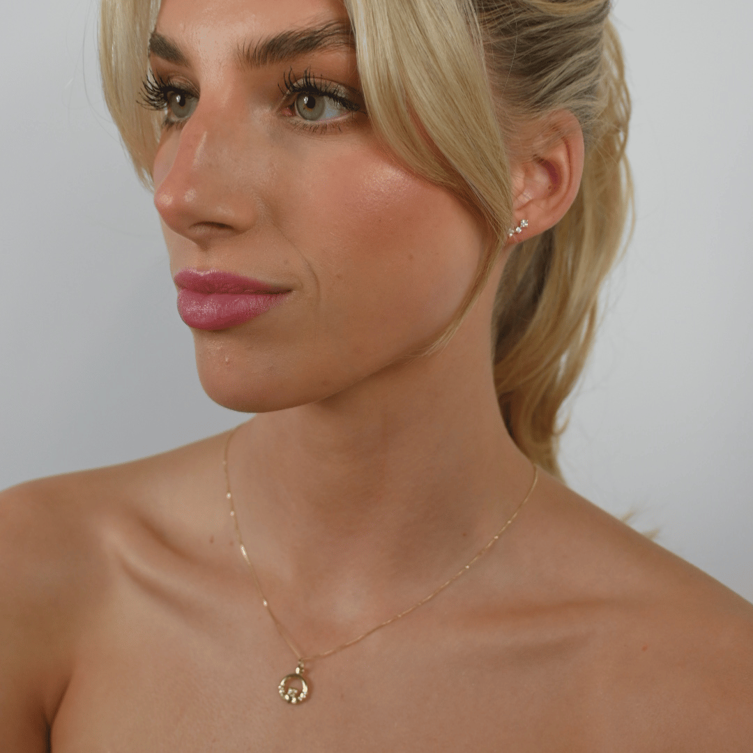 Buy Green Claddagh Pendant, Claddagh Necklace, Yellow Gold Claddagh Pendant Online In India - Foto 7