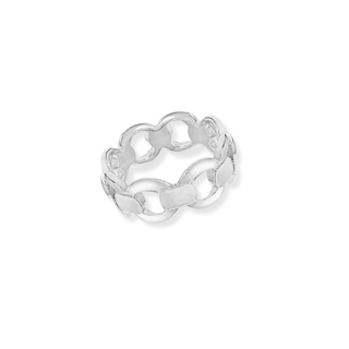 Sterling Silver Chain Link Ring