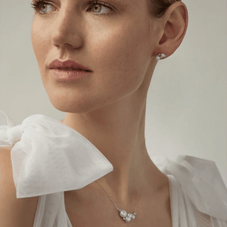 Silver Milkyway Pearl Necklace