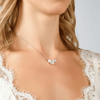Silver Milkyway Pearl Necklace