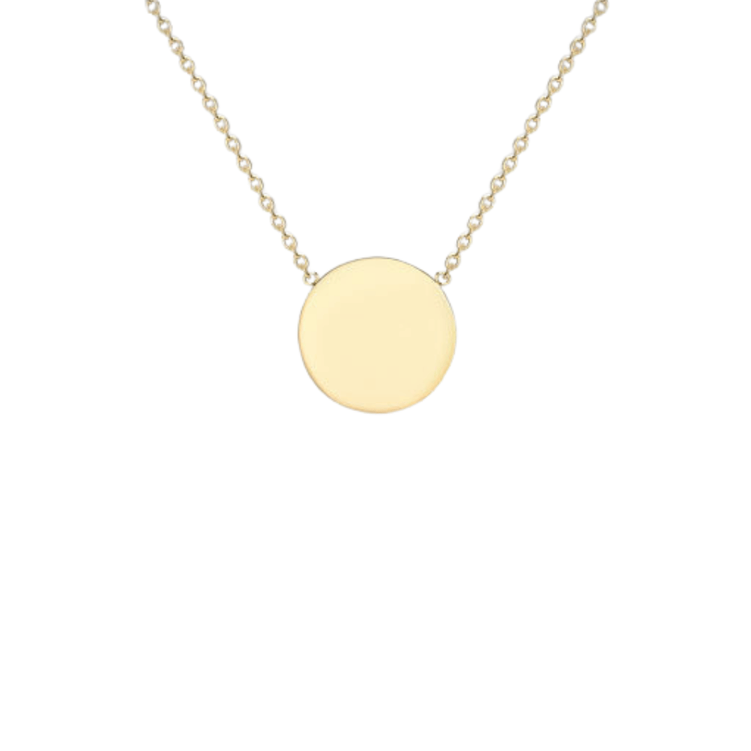 Ór Collection 9ct Gold Single Disc