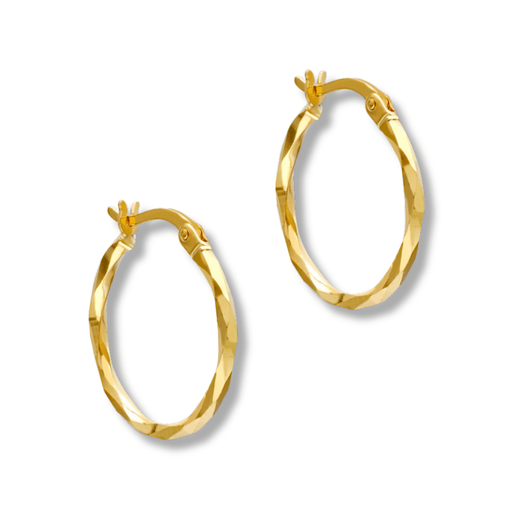 9ct Gold Cadhla Hoops