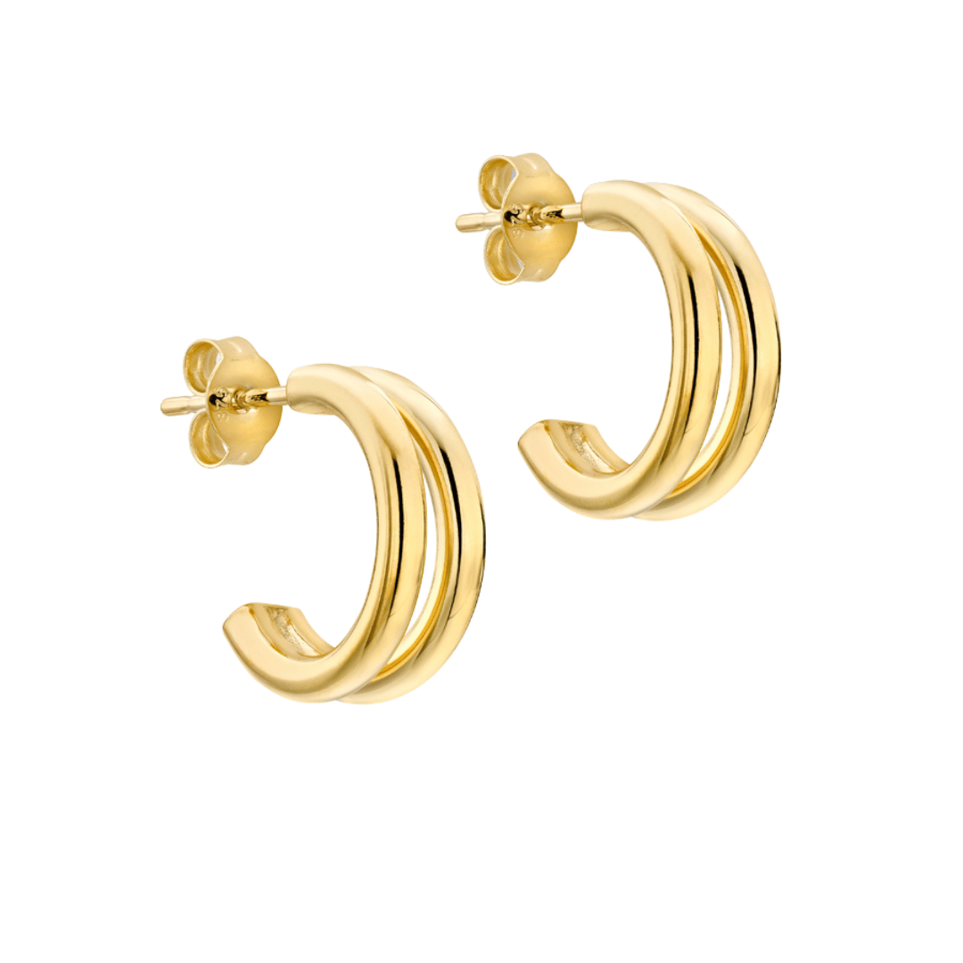 9ct Gold Laoise Earrings