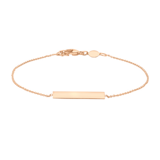 Rose Gold Bar Bracelet
