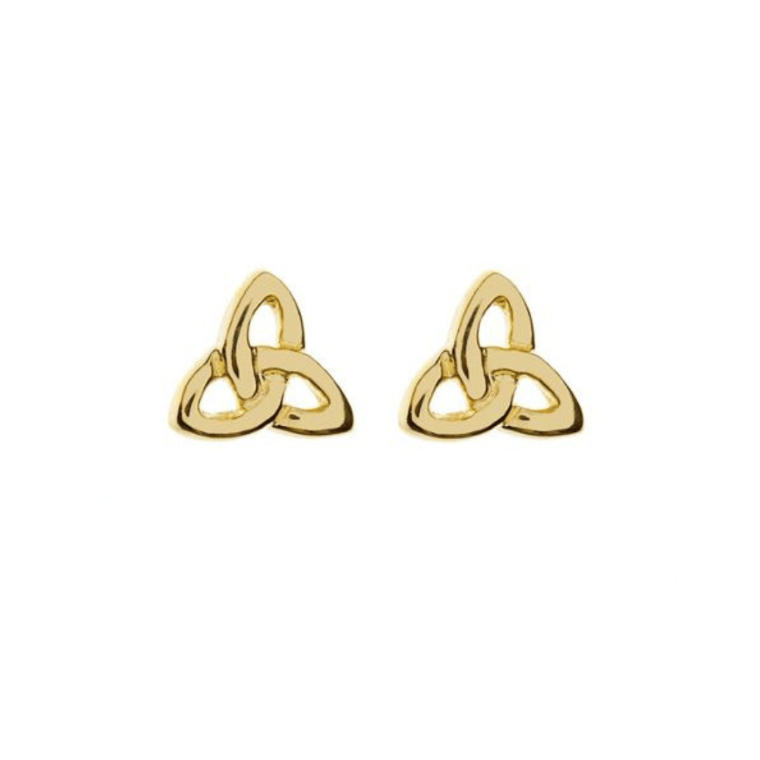 Small Celtic Trinity Knot Stud Earrings