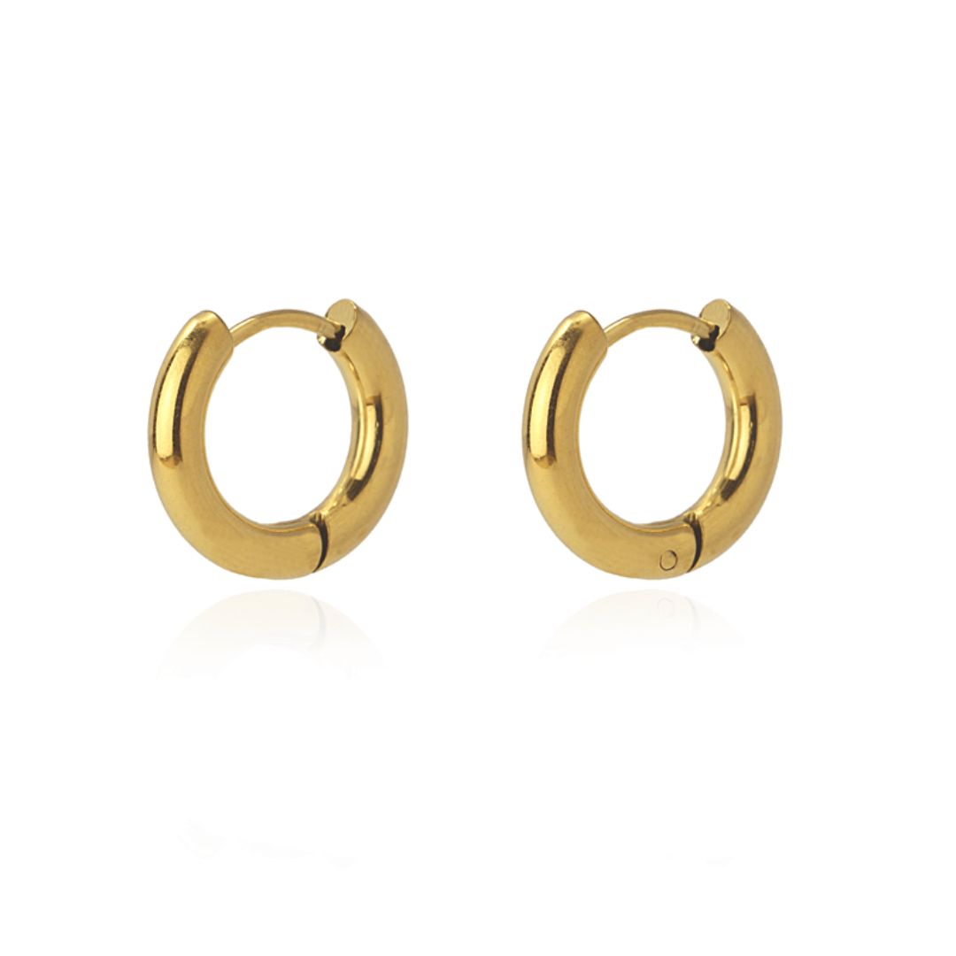 Gold Small Hoops