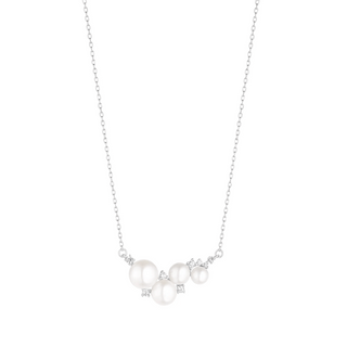 Silver Milkyway Pearl Necklace