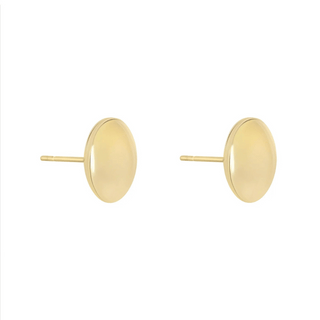 Button Stud Earrings