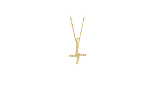 Gold Plated Small St Bridgids Cross Pendant