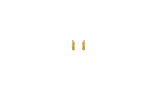 9ct Gold Mini Pavé Huggie Earrings