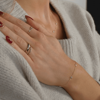 9ct Gold Mini Star Bracelet