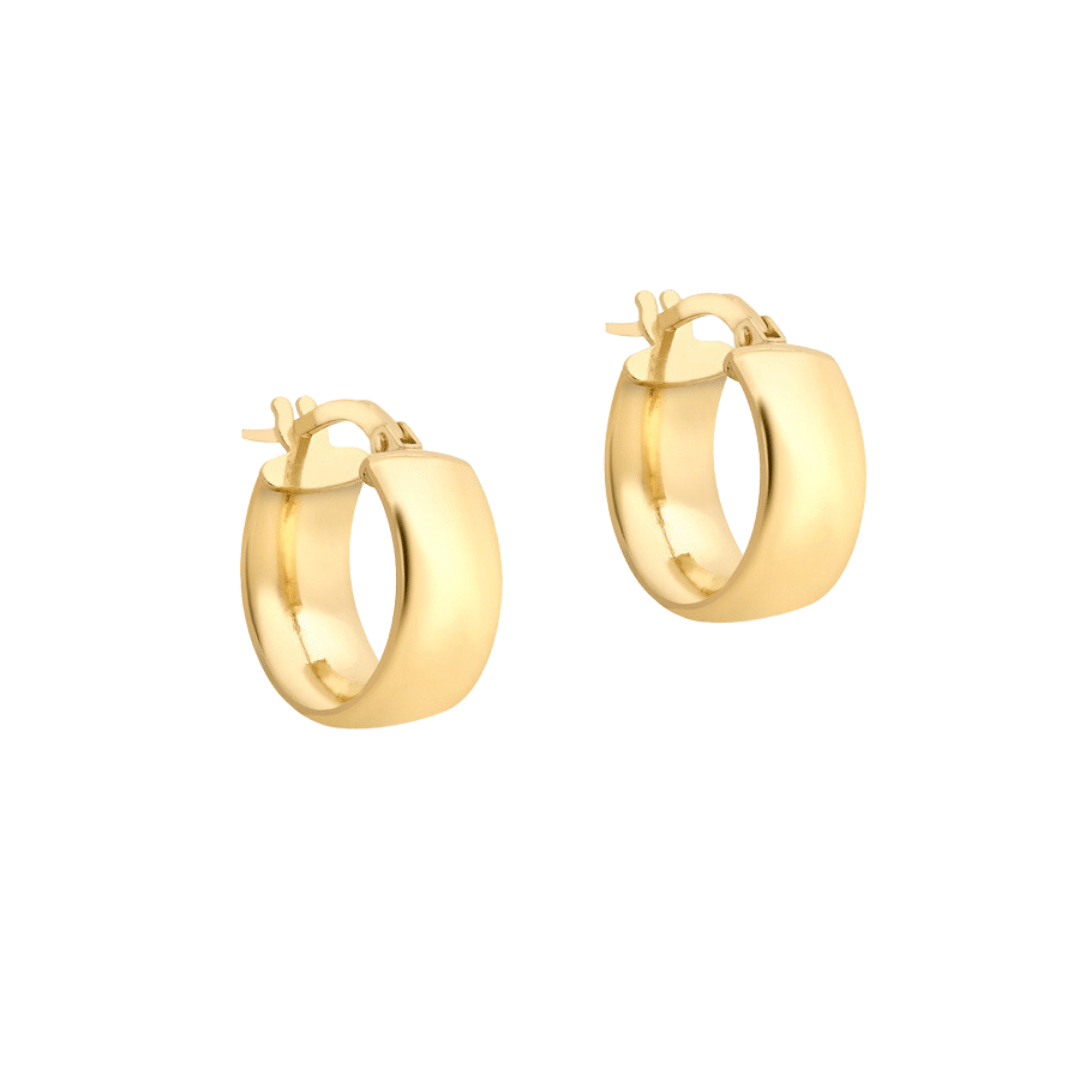 9ct Small Gold Hoops